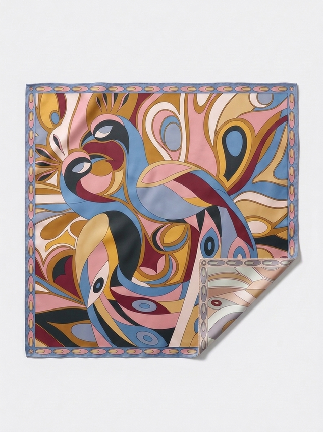 Silky soft fabric - Plumes d'été