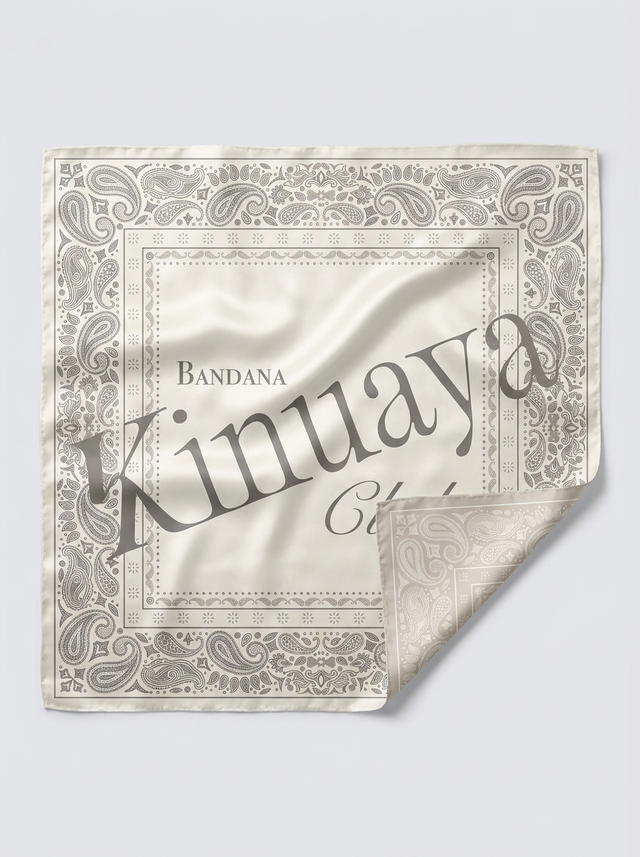 Silky soft cloth - Kinuaya Bandana