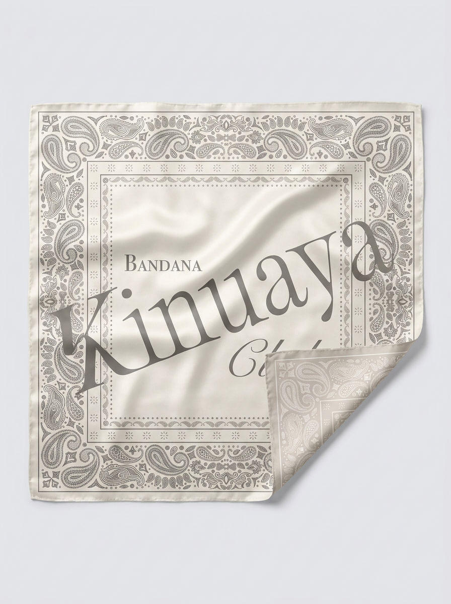 Silky soft cloth - Kinuaya Bandana