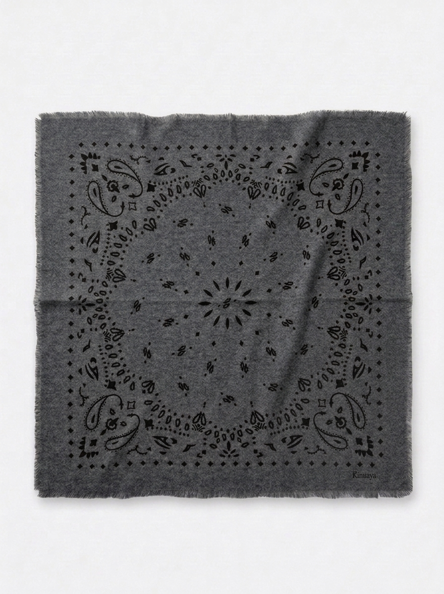 Cashmere Scarf - Grey