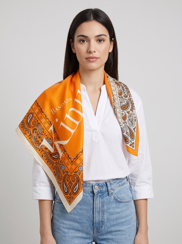 Silky soft cloth - Kinuaya Bandana