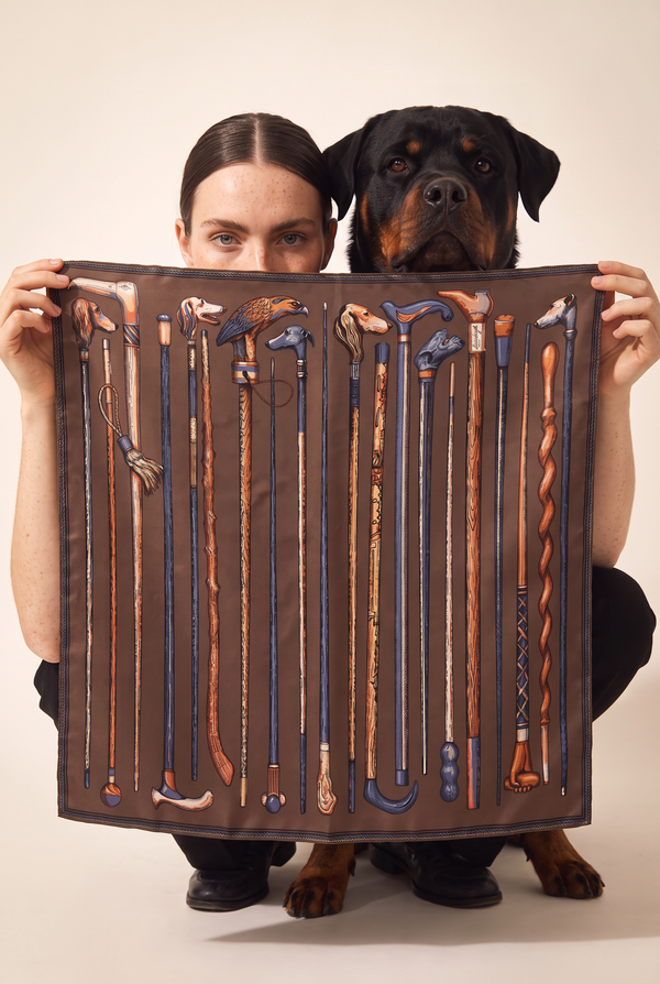 Seidentuch - Le Club Canin Brown