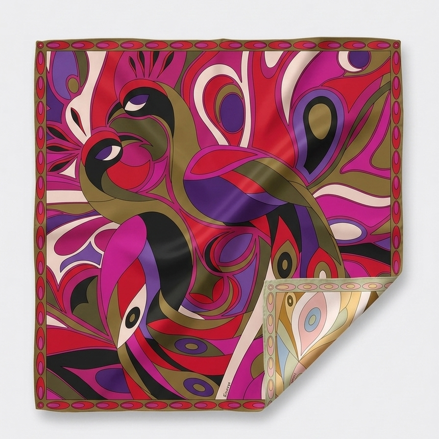 Silky soft fabric - Plumes d'été