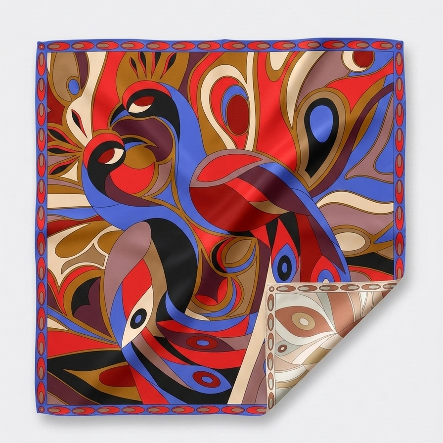 Silky soft fabric - Plumes d'été