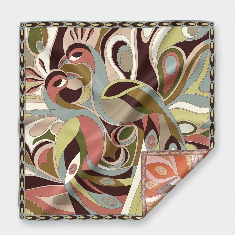 Silky soft fabric - Plumes d'été