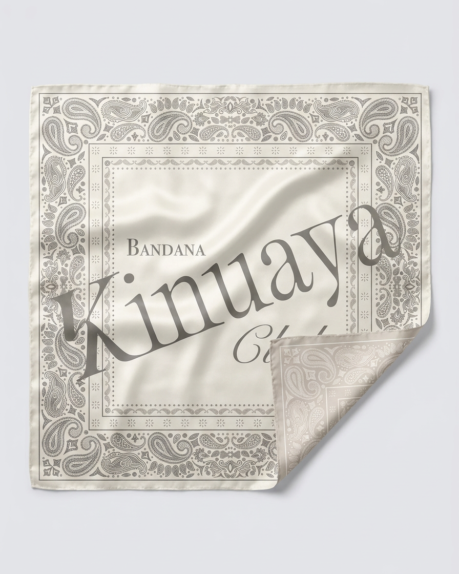 Silky soft cloth - Kinuaya Bandana