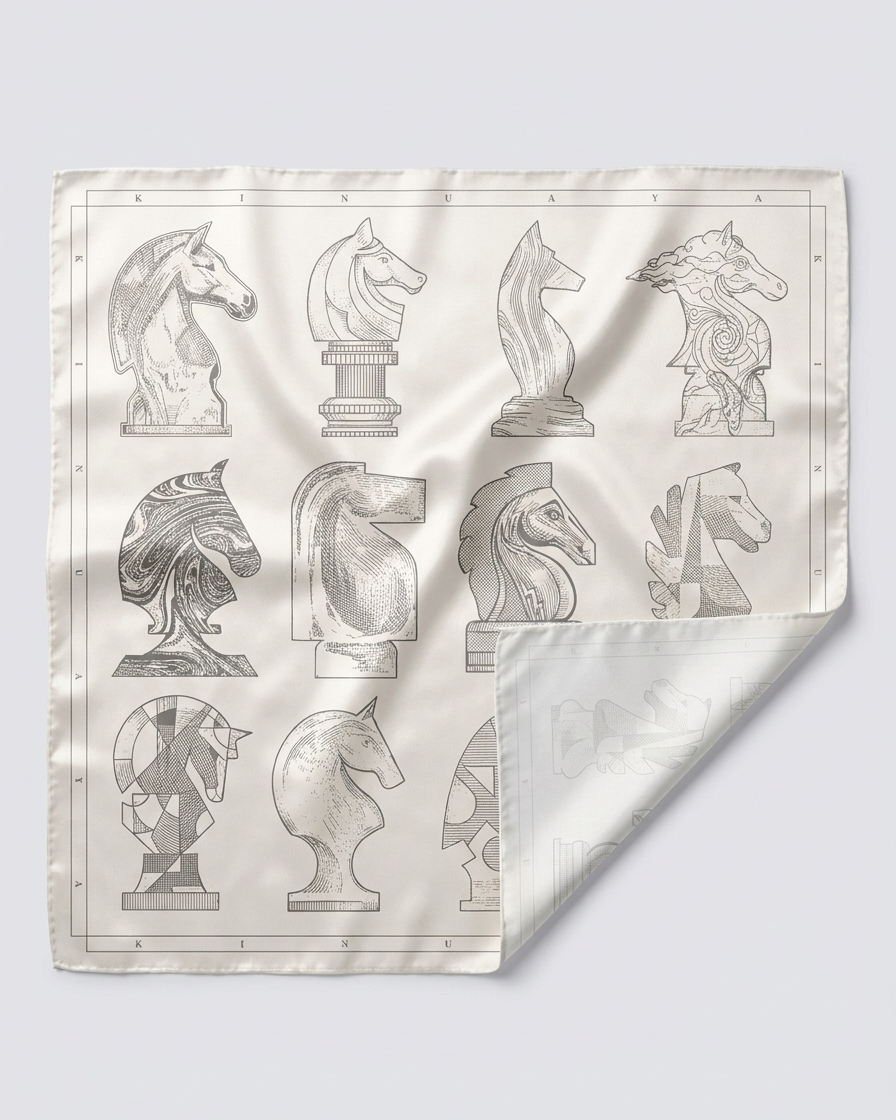 Silky soft cloth - Checkmate