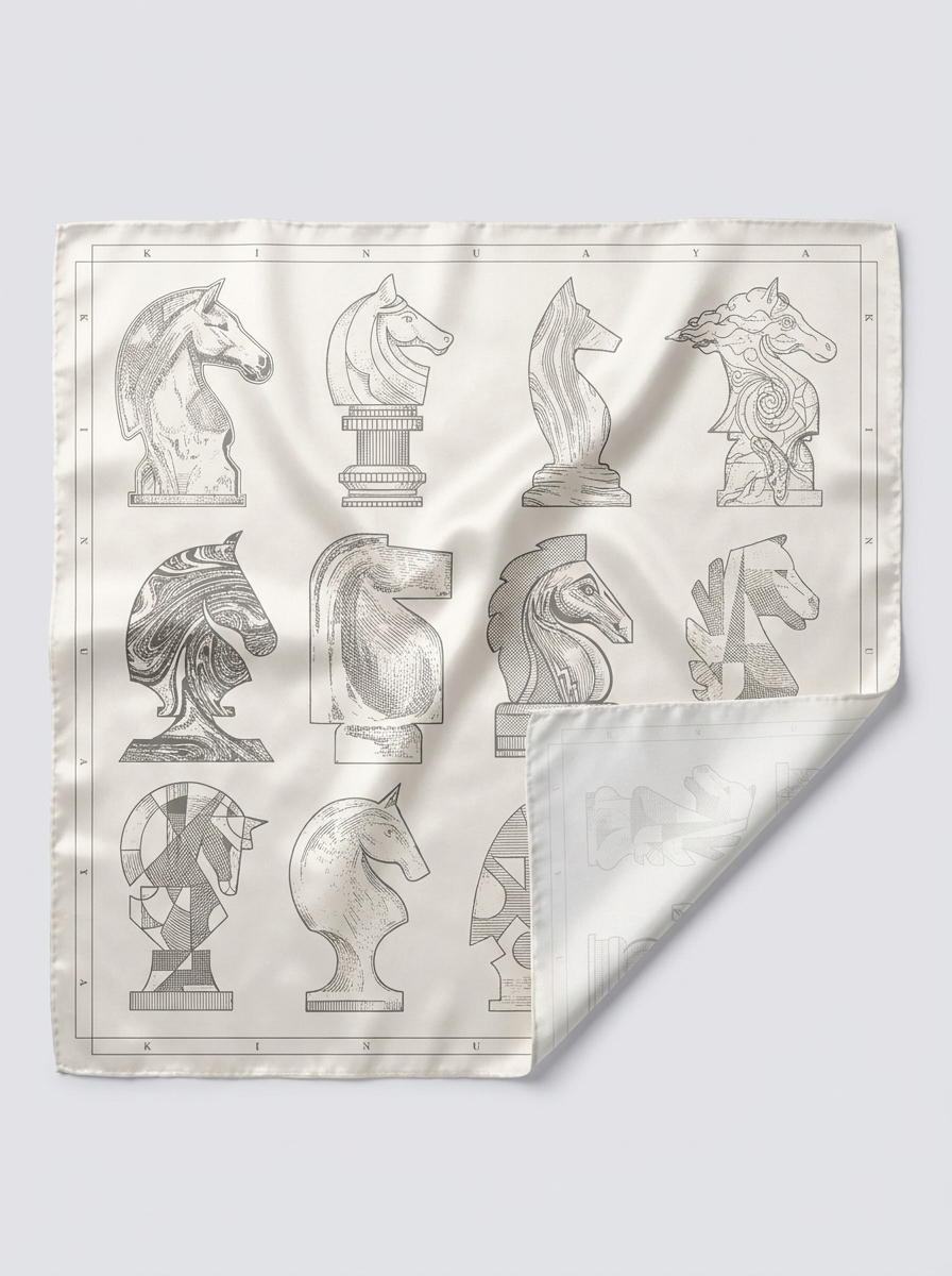 Silky soft cloth - Checkmate