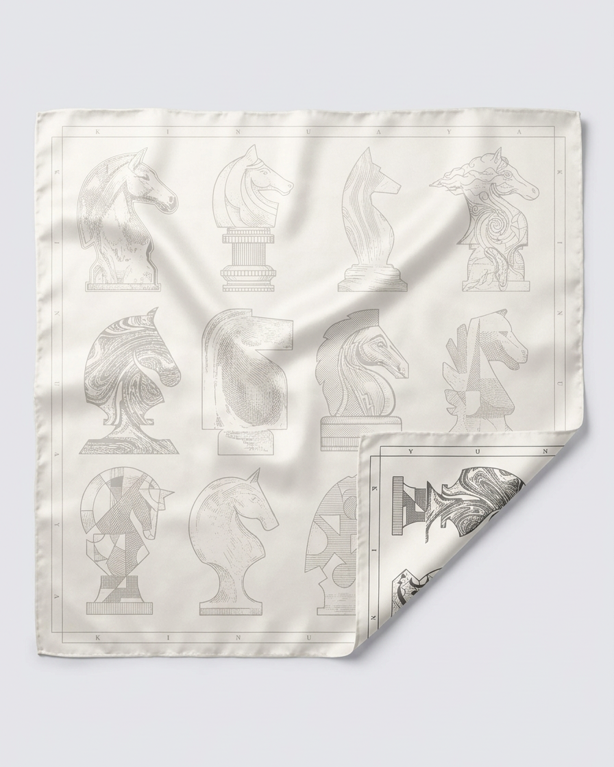 Silky soft cloth - Checkmate