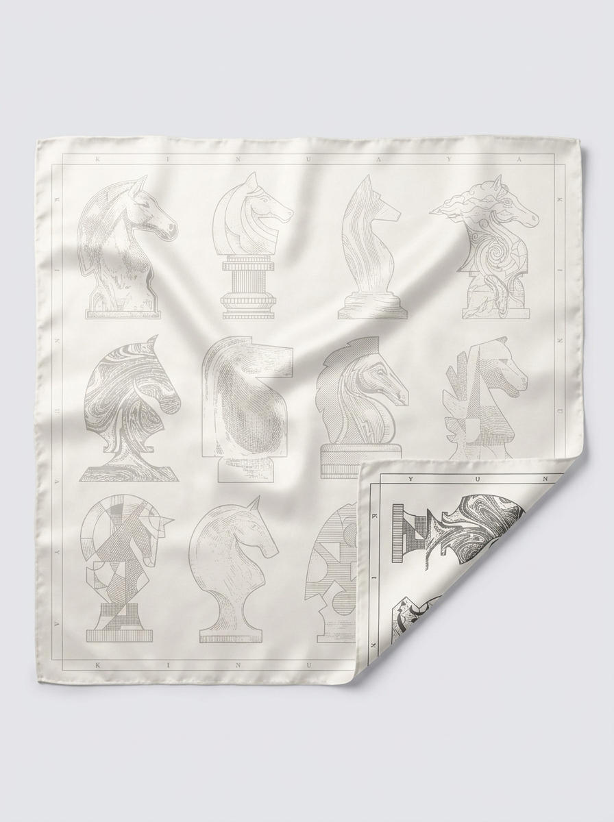 Silky soft cloth - Checkmate