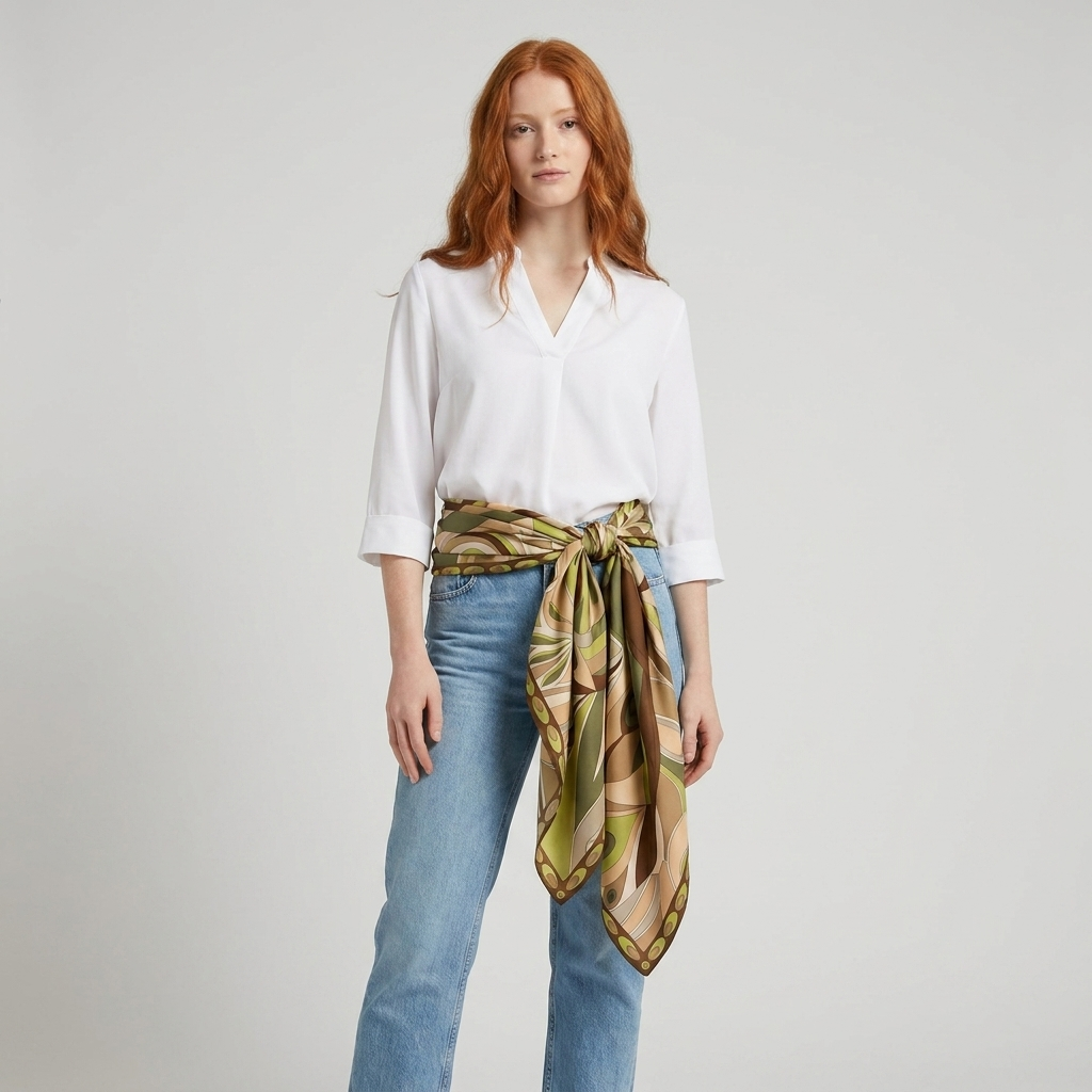 Silky soft fabric - Plumes d'été