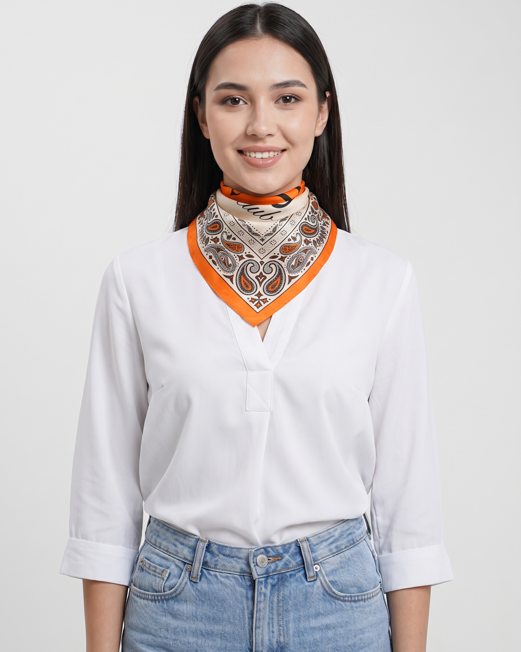 Seidenweiches Tuch - Kinuaya Bandana