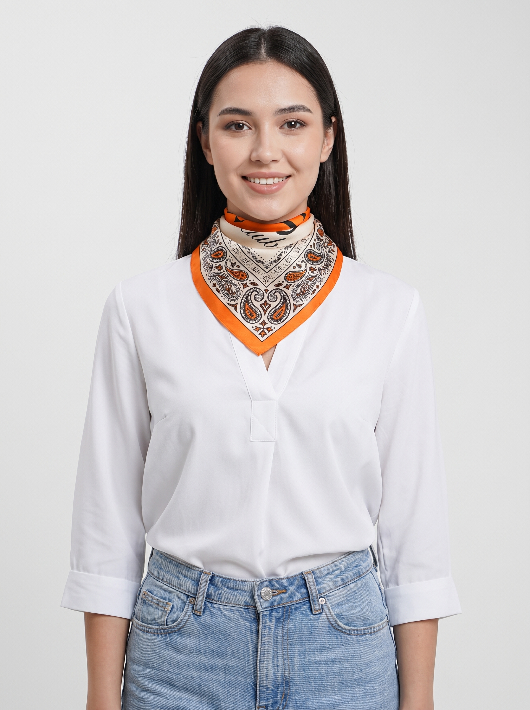 Seidenweiches Tuch - Kinuaya Bandana