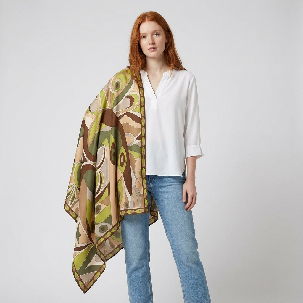 Silky soft fabric - Plumes d'été