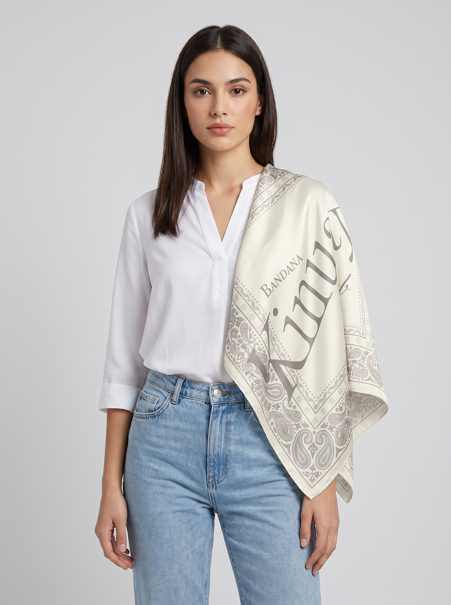 Silky soft cloth - Kinuaya Bandana
