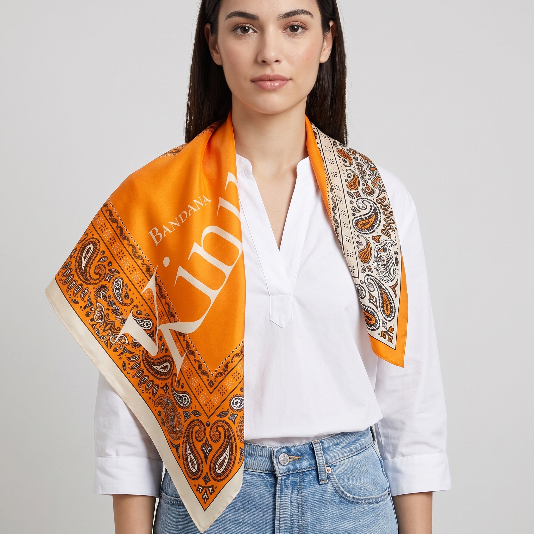 Silky soft cloth - Kinuaya Bandana