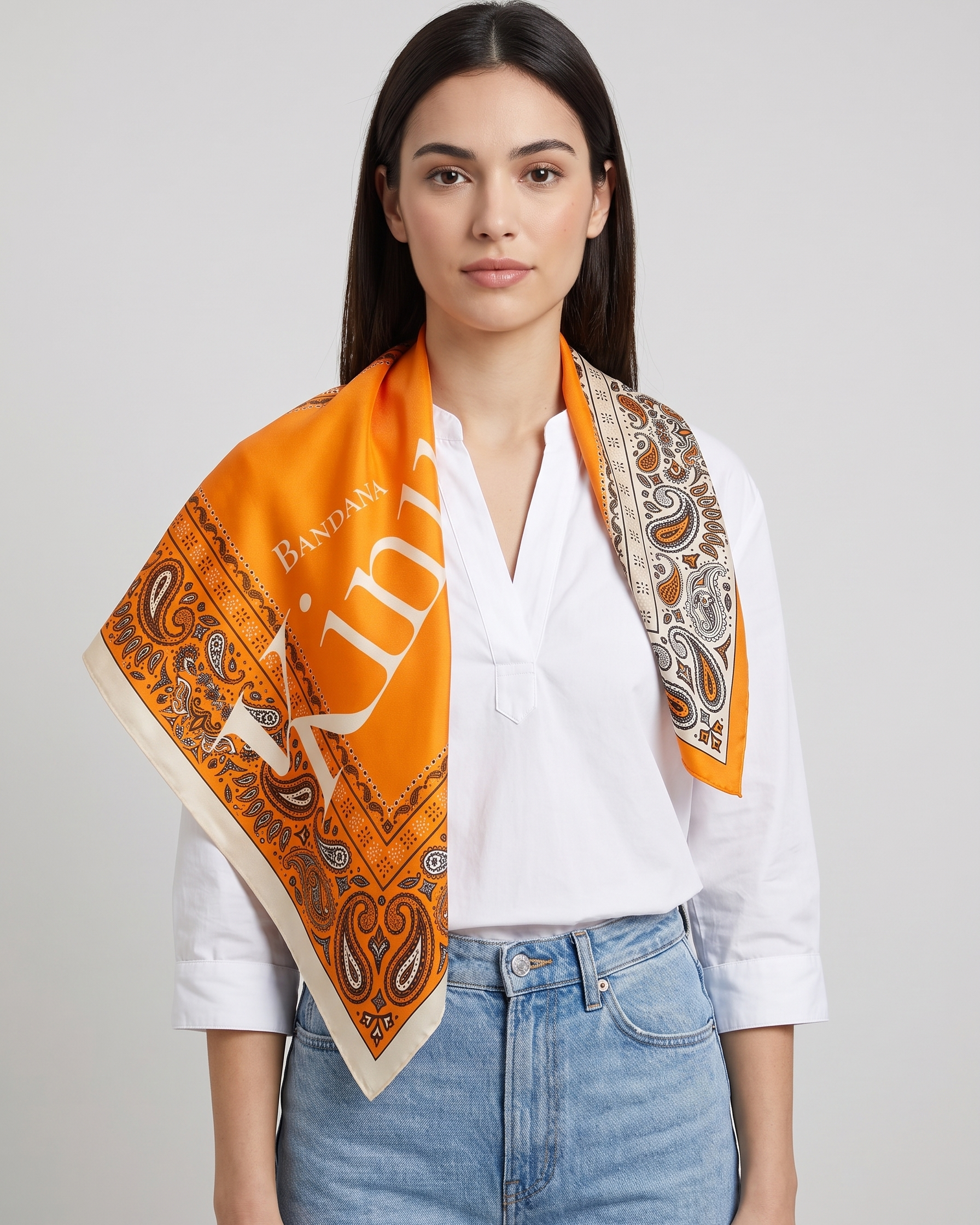 Seidenweiches Tuch - Kinuaya Bandana