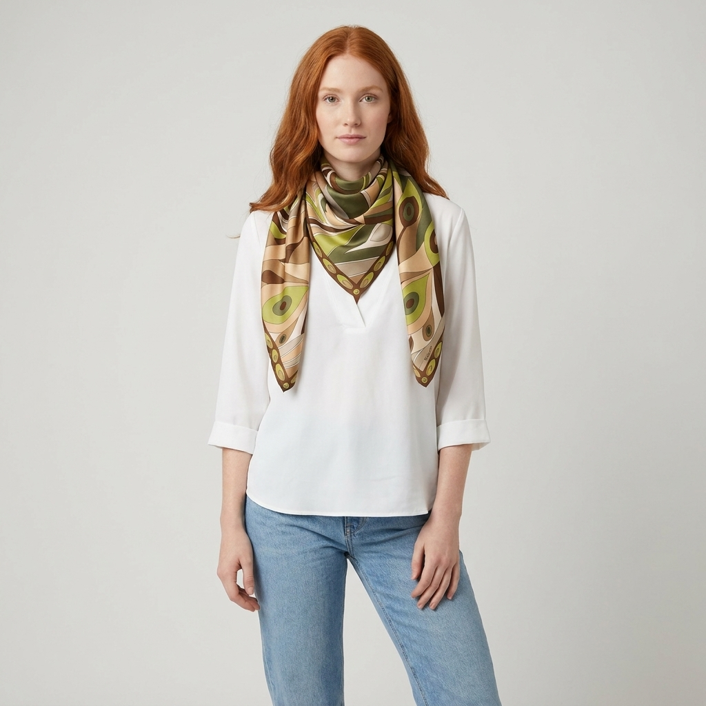 Silky soft fabric - Plumes d'été