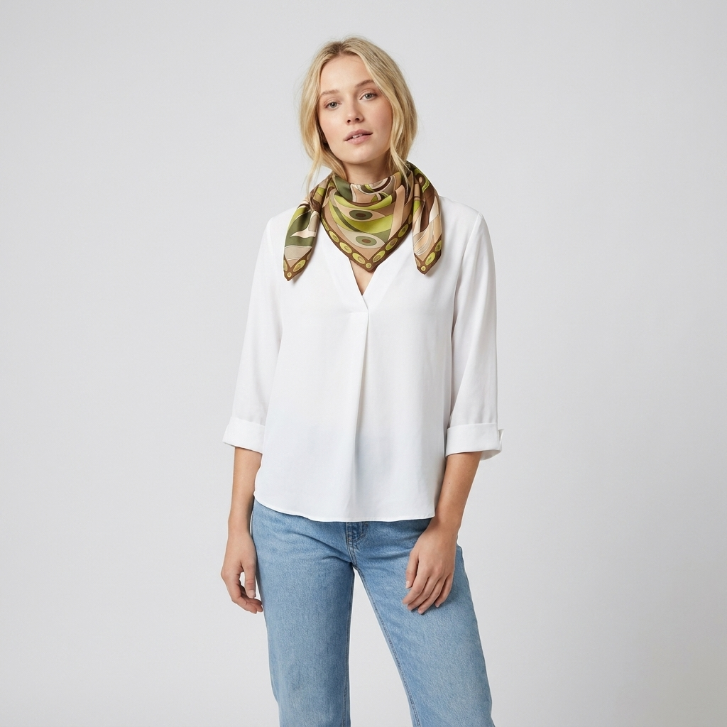 Silky soft fabric - Plumes d'été