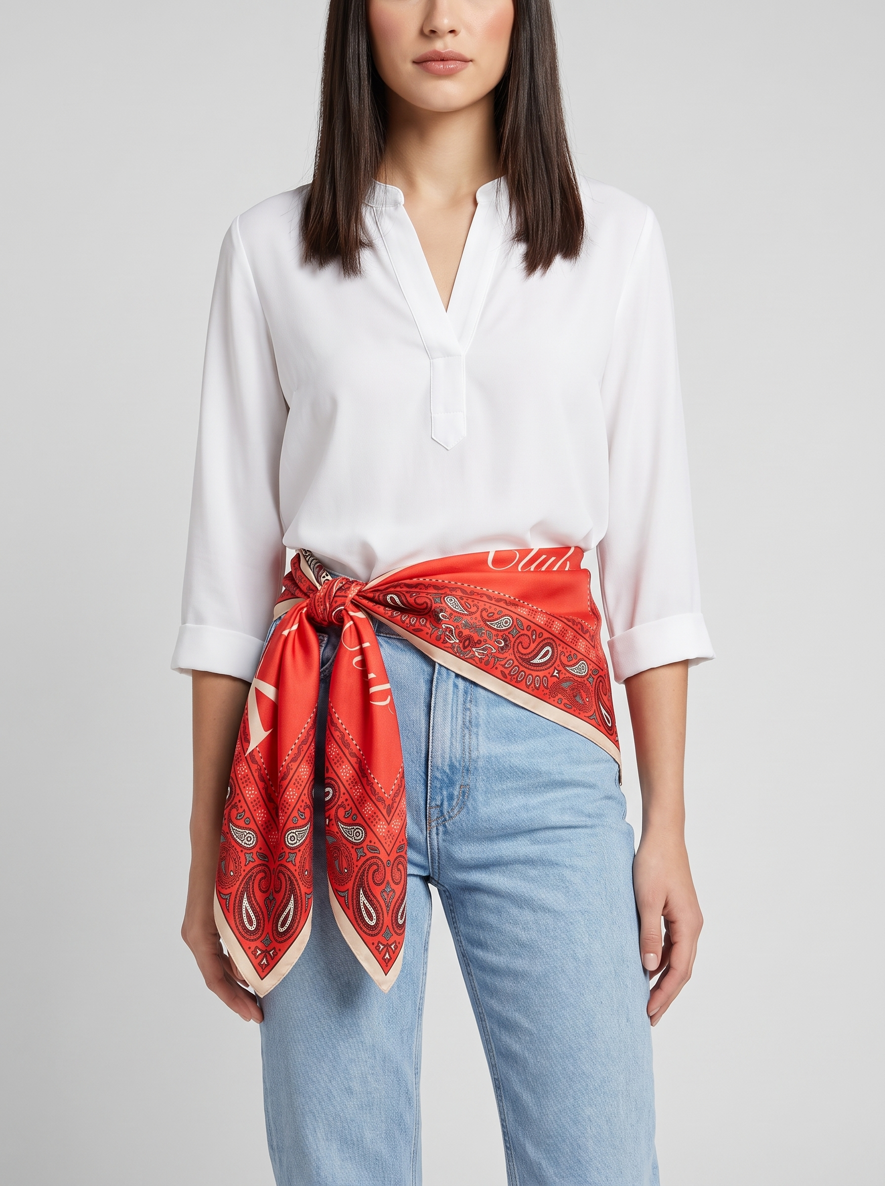 Seidenweiches Tuch- Kinuaya Bandana