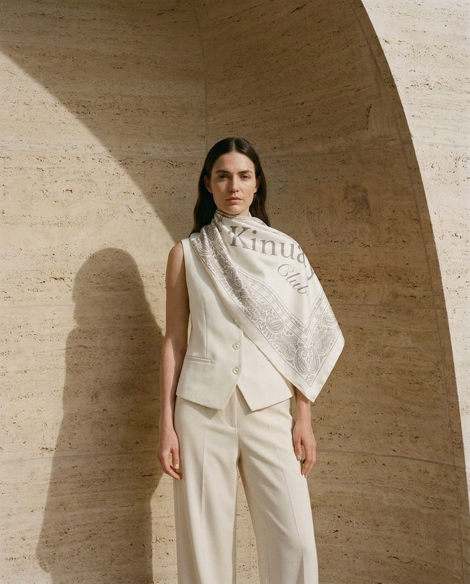 Silky soft cloth - Kinuaya Bandana