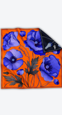 Seidenweiches Tuch - Fleurs Sauvages