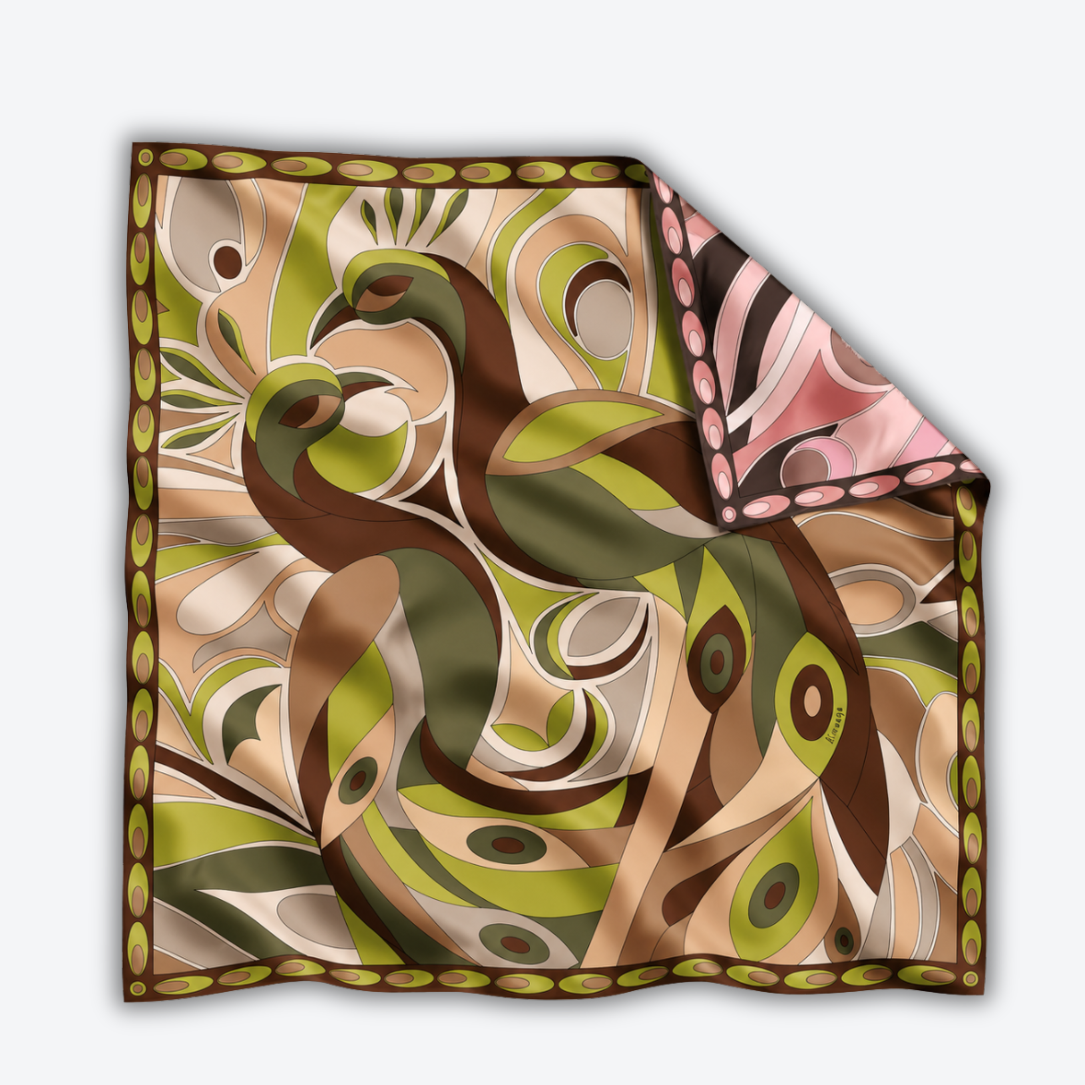 Silky soft fabric - Plumes d'été