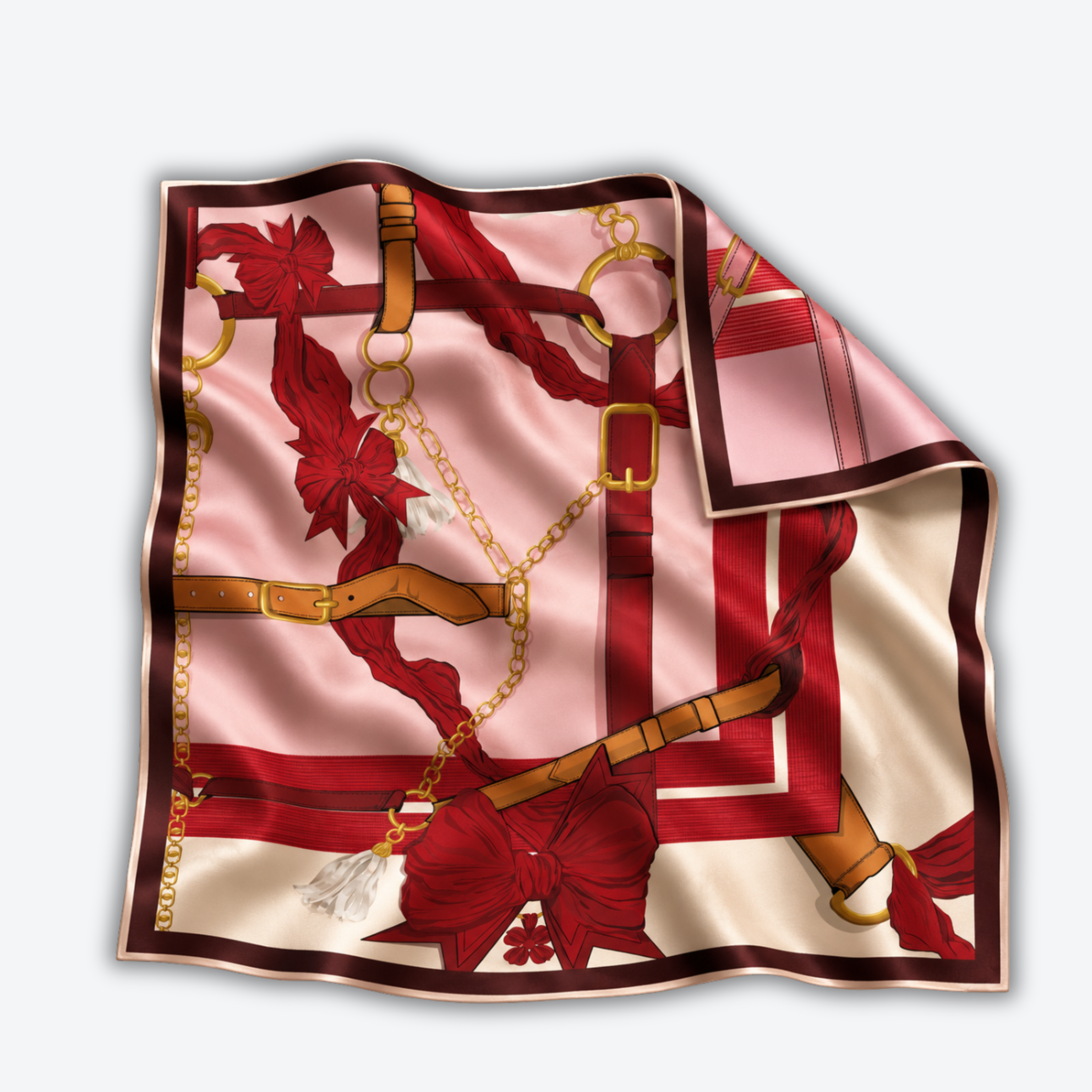 Silky Soft Scarf - Élégance Équestre