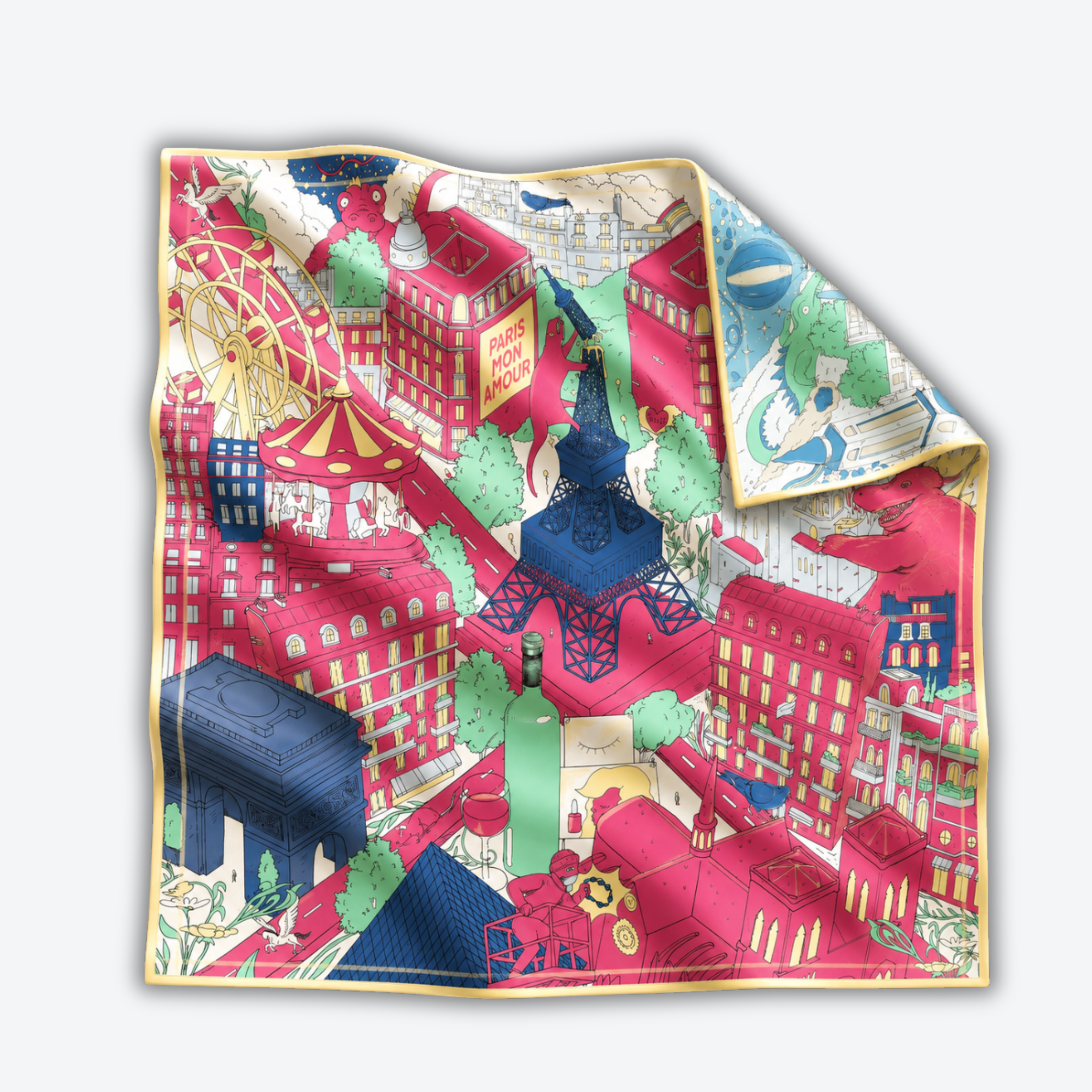 Silky Soft Cloth - Metropolis of Dreams
