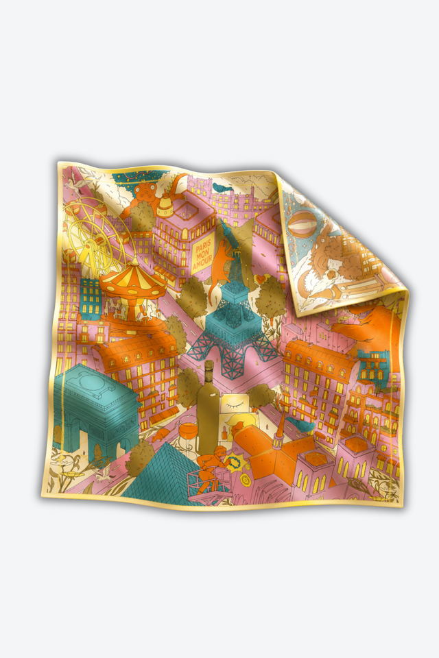 Seidenweiches Tuch - Metropolis of Dreams