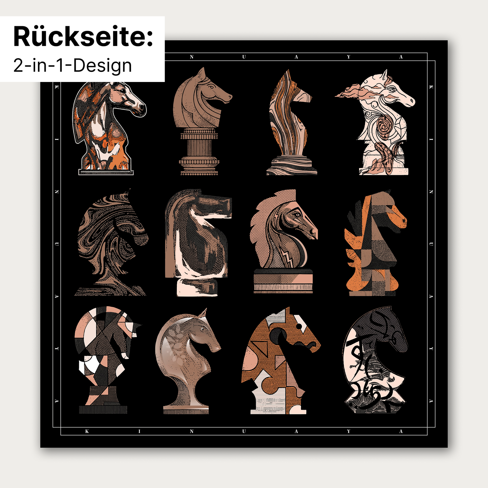 Satin Scarf – Échec et Mat