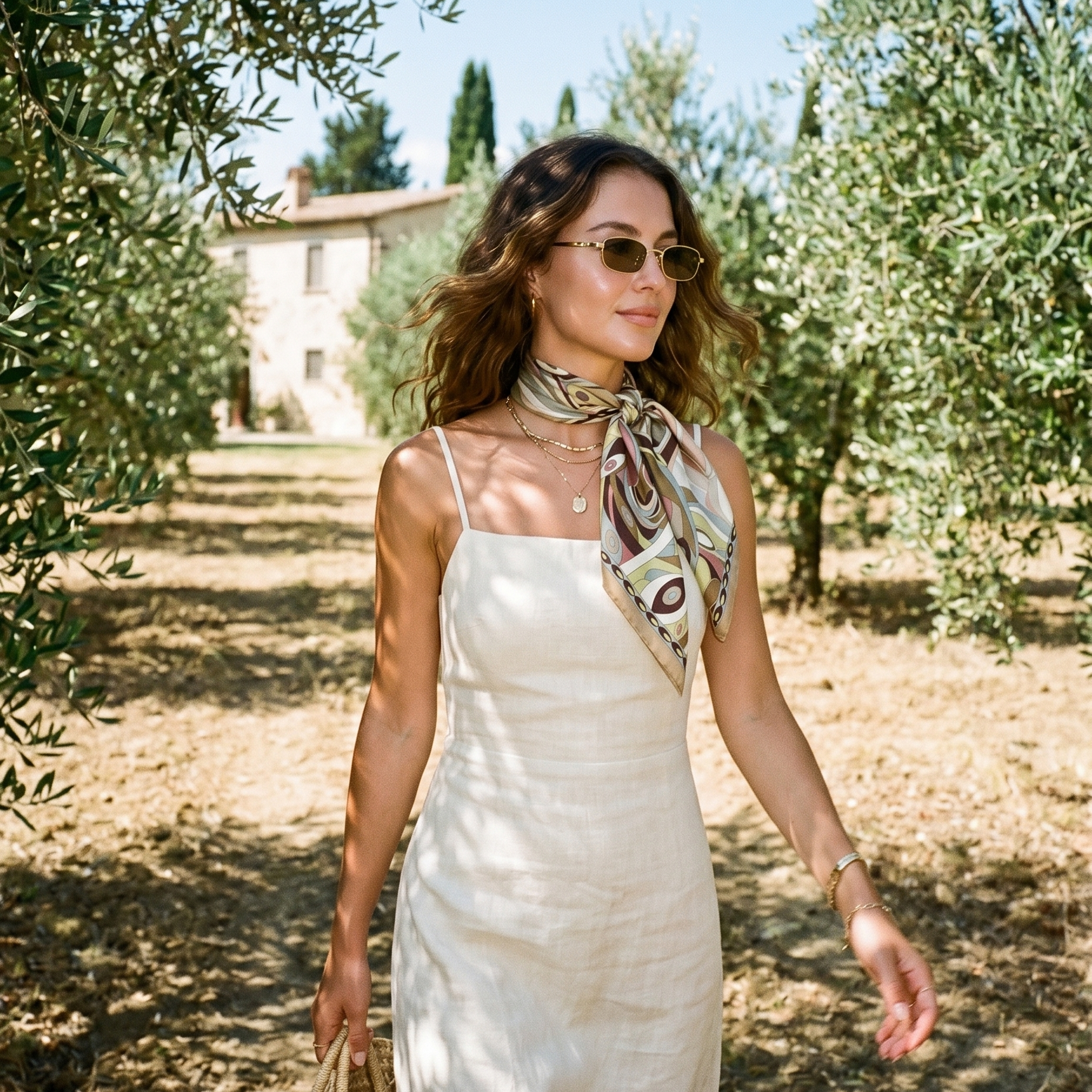 Silky soft fabric - Plumes d'été