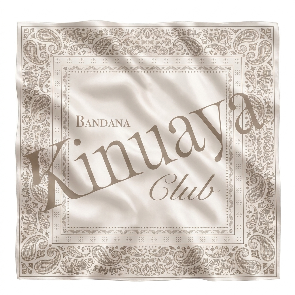 Seidenweiches Tuch - Kinuaya Bandana