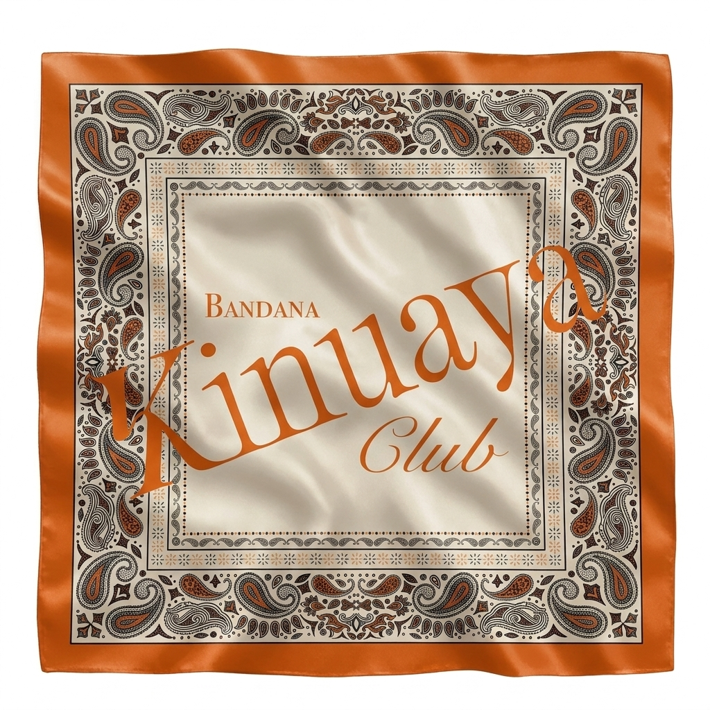 Seidenweiches Tuch - Kinuaya Bandana