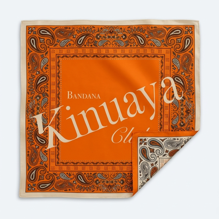 Silky soft cloth - Kinuaya Bandana